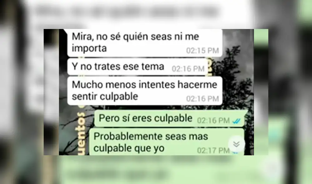 WhatsApp: escalofriante relato se vuelve viral y provoca terror en las redes [FOTOS]
