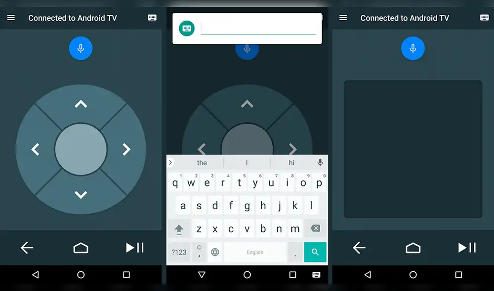 Android TV Remote Control es la app desarrollada por Google. Android TV Remote Control es la app desarrollada por Google.