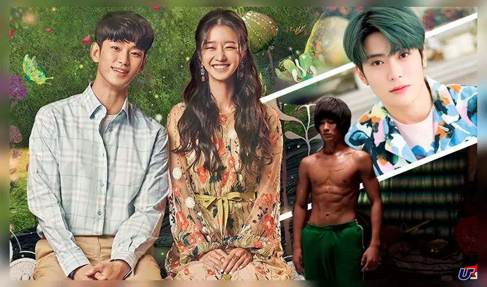 Jaehyun (NCT), los abdominales de Kim Soo Hyun y más en It’s Okay Not To Be Okay. Crédito: fotocomposición propia