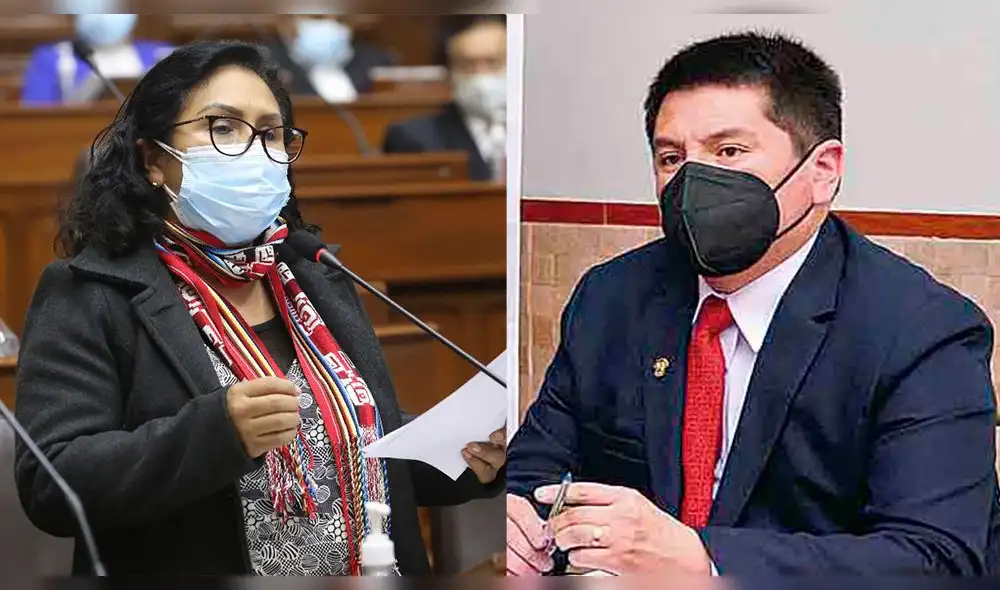 Los congresistas Katy Ugarte y Luis Ángel Aragón se pronunciaron respecto a la renovación de Gabinete y salida de Mirtha Vásquez. Foto: composición LR/archivo LR Los congresistas Katy Ugarte y Luis Ángel Aragón se pronunciaron respecto a la renovación de Gabinete y salida de Mirtha Vásquez. Foto: composición LR/archivo LR