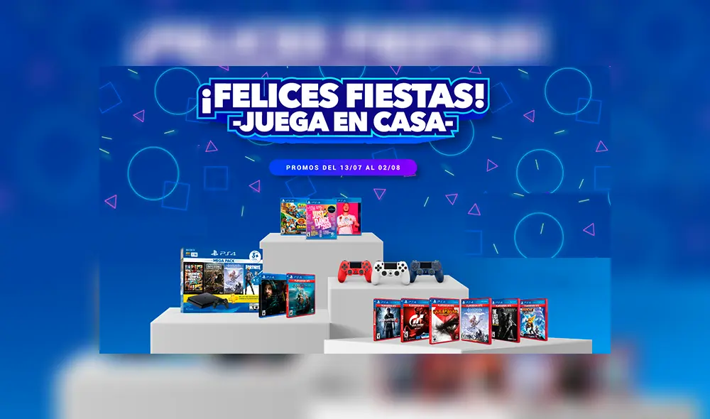 PlayStation anuncia ofertas por Fiestas Patrias con promociones en videojuegos y bundles de PS4. PlayStation anuncia ofertas por Fiestas Patrias con promociones en videojuegos y bundles de PS4.