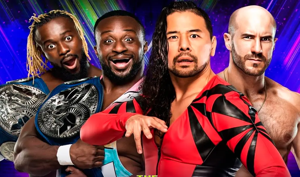 The New Day (c) vs. Nakamura & Cesaro EN VIVO en Extreme Rules 2020. | Foto: WWE