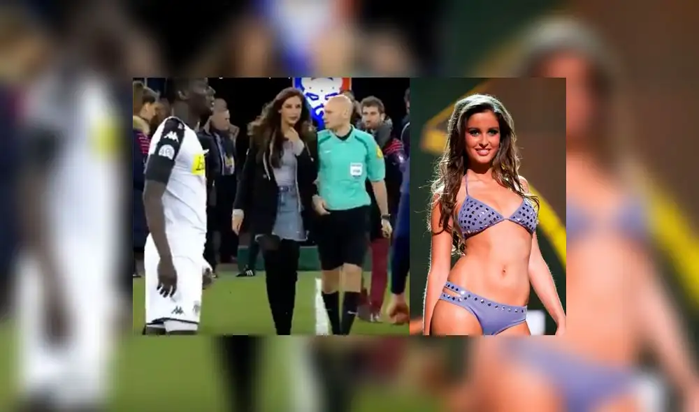 En YouTube, árbitro queda rendido ante una modelo durante un partido en Francia En YouTube, árbitro queda rendido ante una modelo durante un partido en Francia