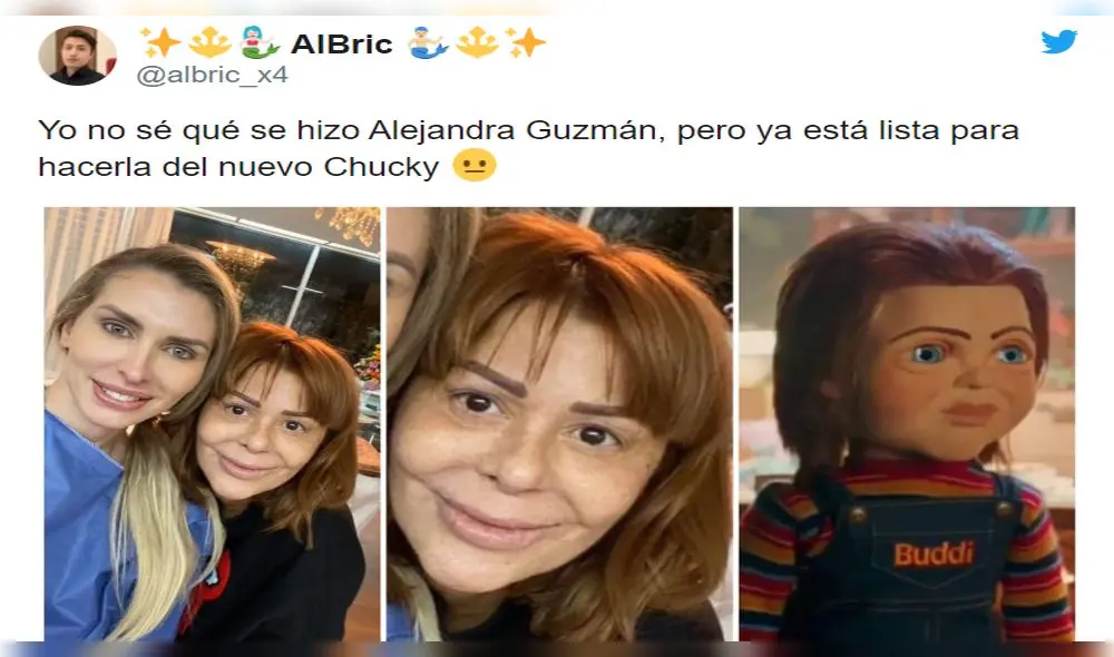 Alejandra Guzmán es blanco de crueles memes tras mostrarse sin maquillaje Alejandra Guzmán es blanco de crueles memes tras mostrarse sin maquillaje