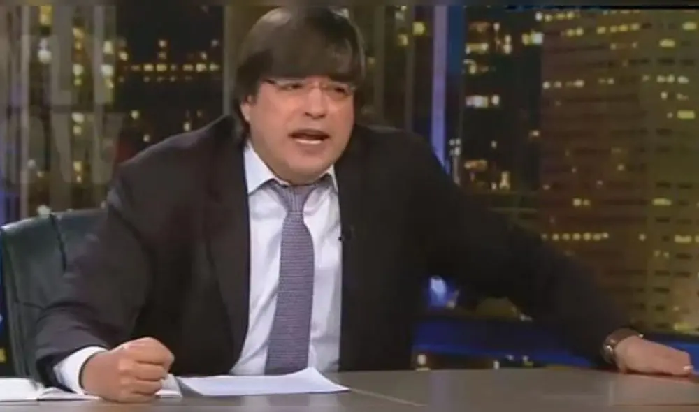 Presentador peruano dijo que el sembradío de coca se multiplicó por diez en Bolivia durante el mandato de Evo Morales. Foto: Captura. Presentador peruano dijo que el sembradío de coca se multiplicó por diez en Bolivia durante el mandato de Evo Morales. Foto: Captura.