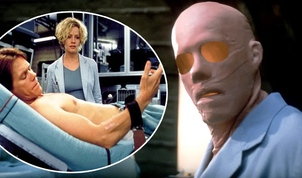 Kevin Bacon y Elisabeth Shue protagonizan El hombre sin sombra de Paul Verhoeven  - Crédito: Columbia Pictures