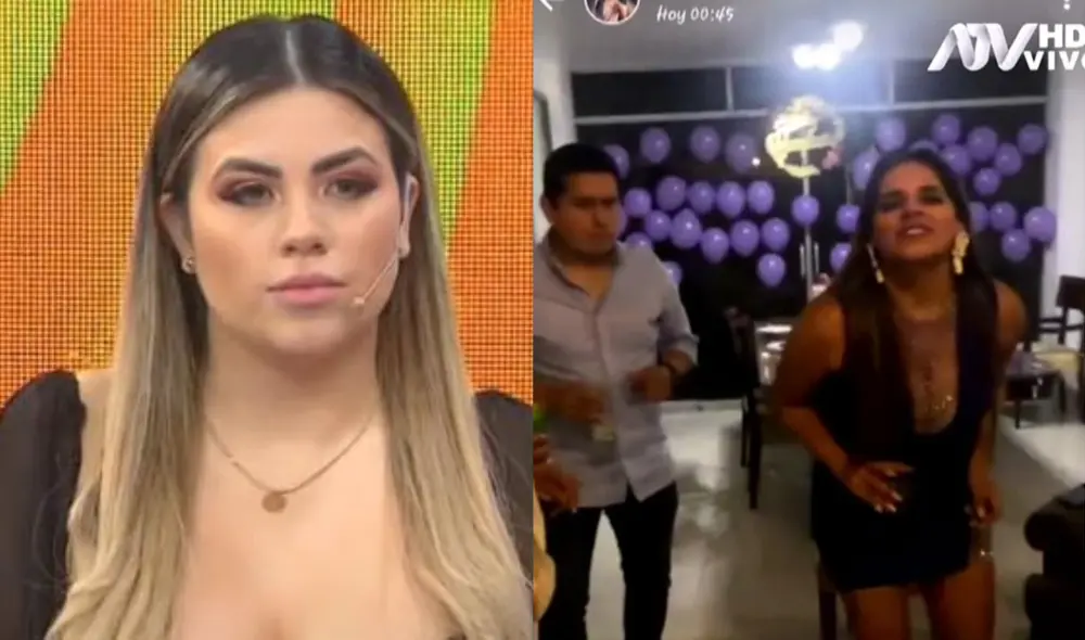 Arantxa Mori contó su versión sobre el romance que habría vivido Giuliana Rengifo y Eduardo Rimachi. Foto: composición LR/ captura de ATV/ captura de Instagram