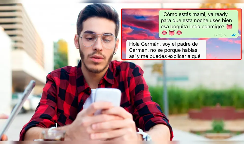 WhatsApp Web: Envía mensaje 'hot' a su novia, su suegro lo lee y él hace esto [FOTOS]