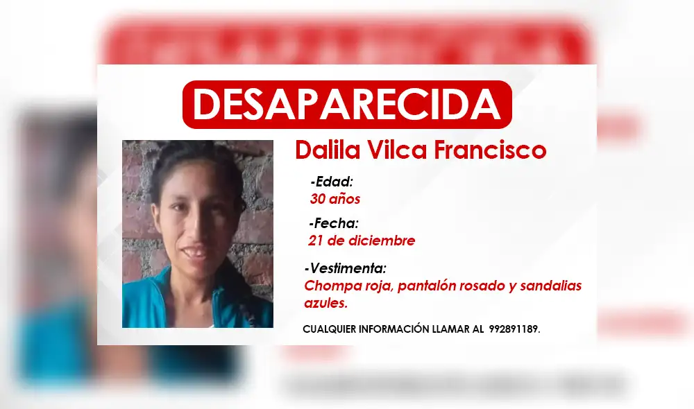 Dalila Vilca presenta discapacidad cognitiva. Foto: composición LR Dalila Vilca presenta discapacidad cognitiva. Foto: composición LR