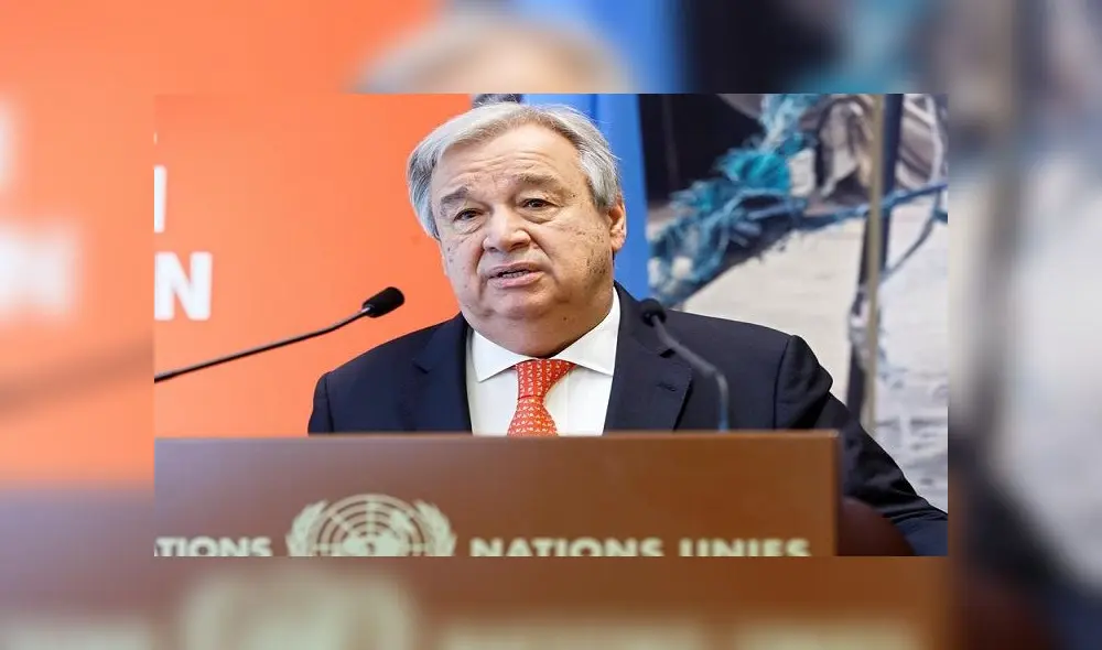 António Guterres fue enfático en que es la ocasión idónea para procurar un frente común en contra de la pandemia del coronavirus. Foto: EFE