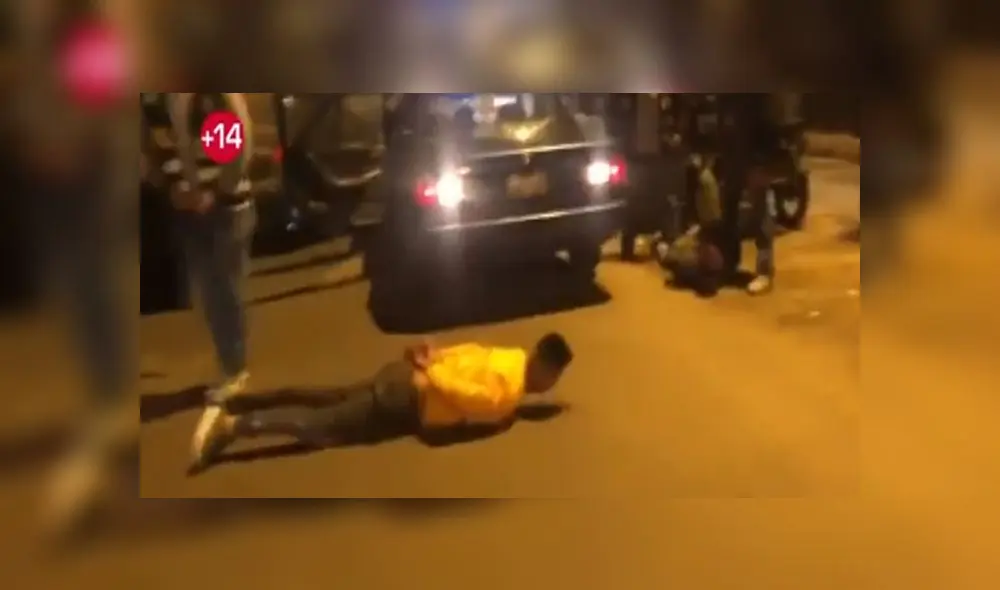 Sujetos era seguidos por agentes de la Dirincri porque no era la primera vez que cometían robos similares. (Foto: Captura de video / 24 Horas) Sujetos era seguidos por agentes de la Dirincri porque no era la primera vez que cometían robos similares. (Foto: Captura de video / 24 Horas)