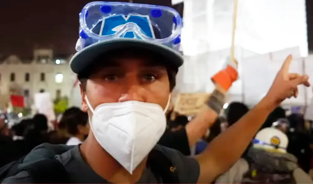 El artista argentino explicó las razones que lo llevaron a acudir a la marcha. Foto: captura YouTube