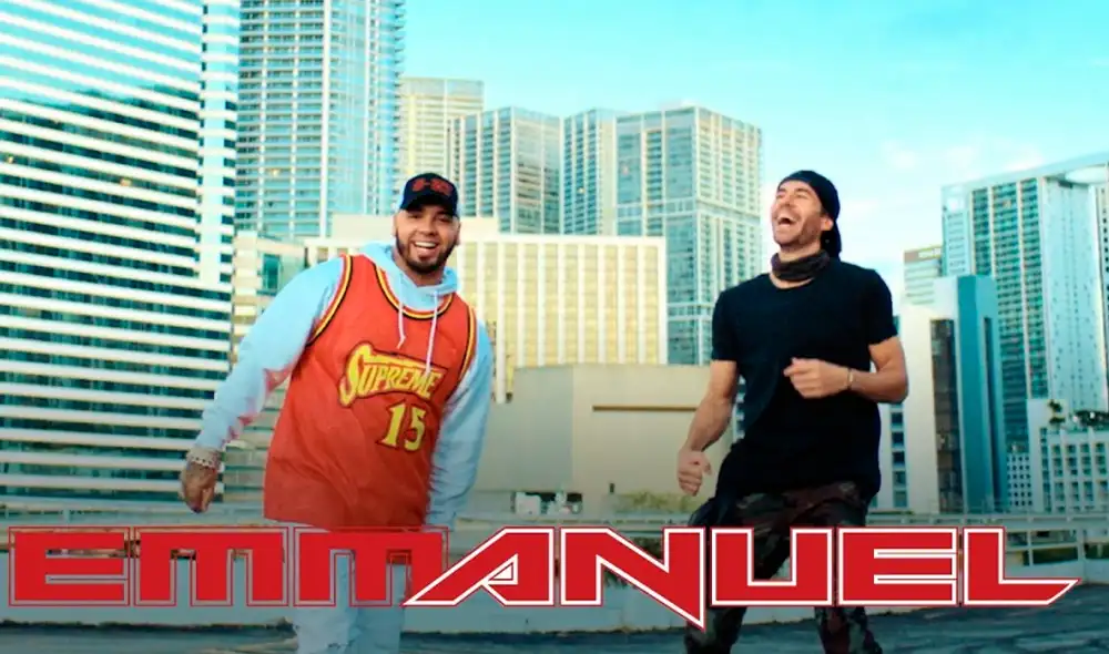 La nueva canción de Anuel y Enrique Iglesias se llama Fútbol y Rumba. Foto: Youtube La nueva canción de Anuel y Enrique Iglesias se llama Fútbol y Rumba. Foto: Youtube