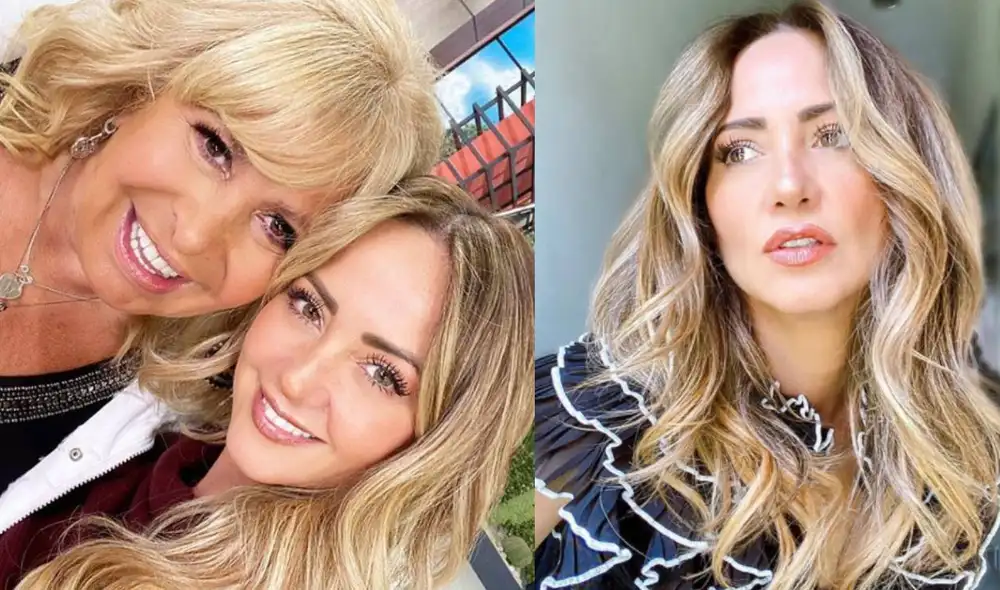 Andrea Legarreta se despide de Magda Rodríguez por última vez. | Foto: composición Instagram