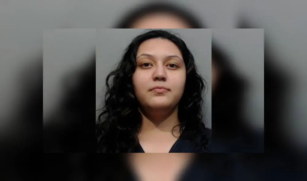 Krystle Villanueva, de 27 años. Fue hallada culpable del asesinato de su hija. Fuente: Cárcel del condado de Hays.