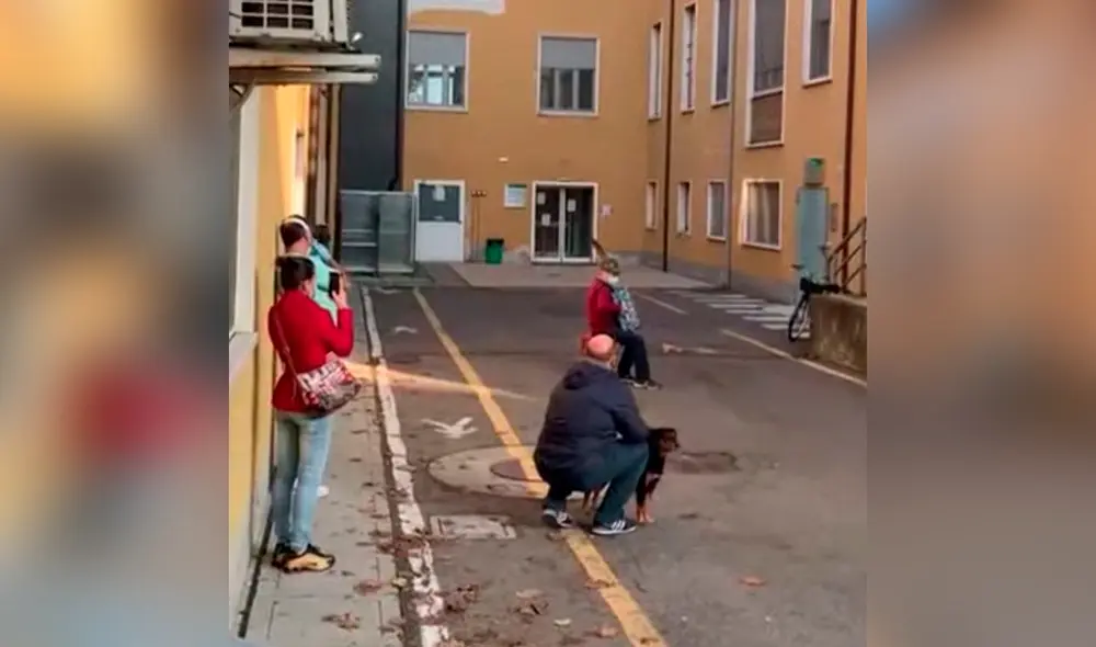 Desliza las imágenes para ver a Stefano darle una romántica sorpresa a su esposa. Foto: captura de Facebook