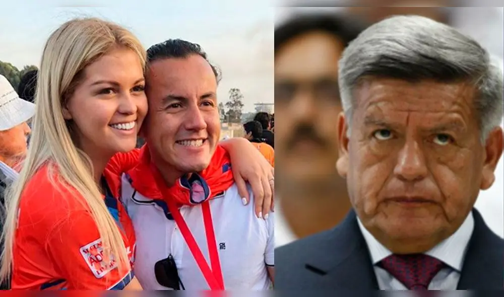 Brunella Horna y Richard Acuña