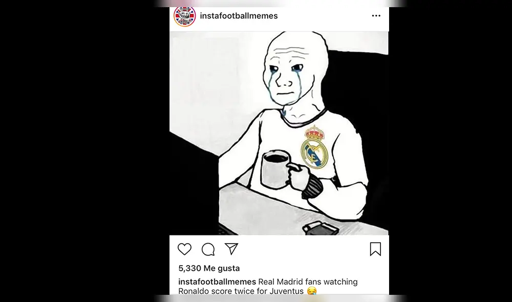 Facebook: Los memes de Cristiano Ronaldo tras su doblete con Juventus