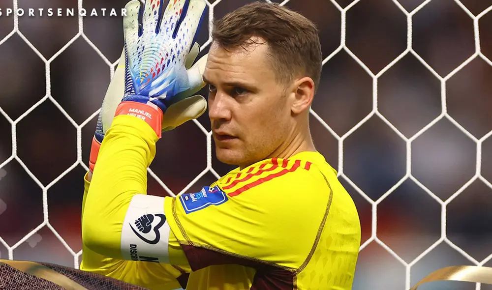 Manuel Neuer fue titular en la derrota de Alemania por 1-2 ante Japón. Foto: Fox Sports Manuel Neuer fue titular en la derrota de Alemania por 1-2 ante Japón. Foto: Fox Sports