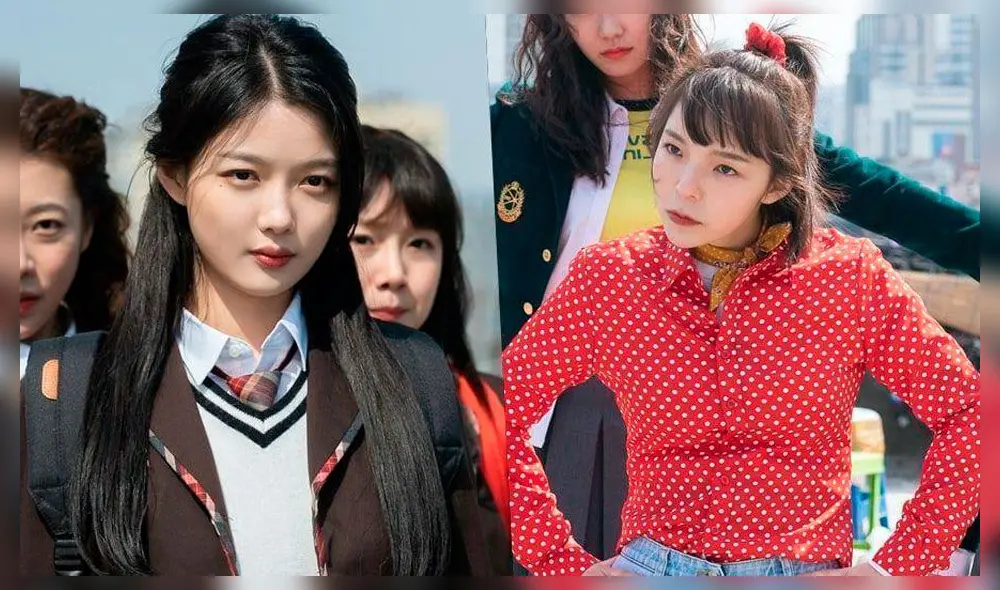 Kim Yoo Jung se enfrenta a Park Jin Joo   en la parodia de “Sunny” para “Backstreet Rookie”. Foto: SBS