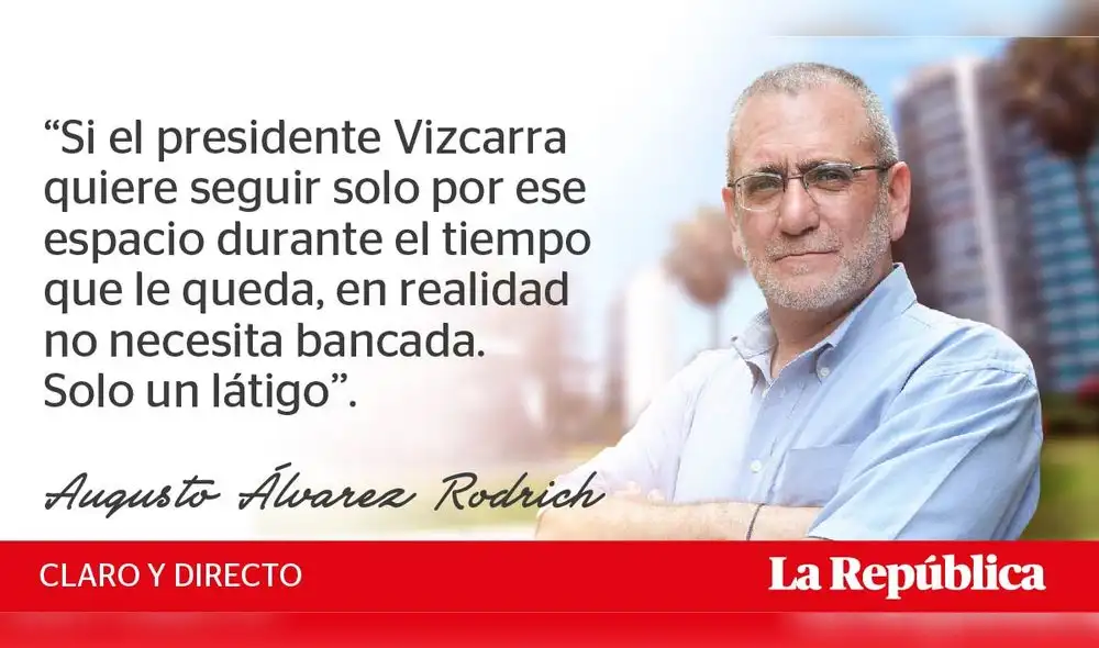 ¿Necesita Vizcarra una bancada?