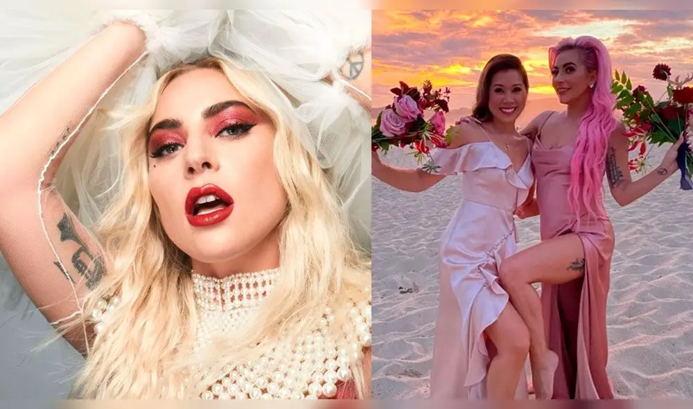 Lady Gaga se roba el show durante boda de su mejor amiga Lady Gaga se roba el show durante boda de su mejor amiga
