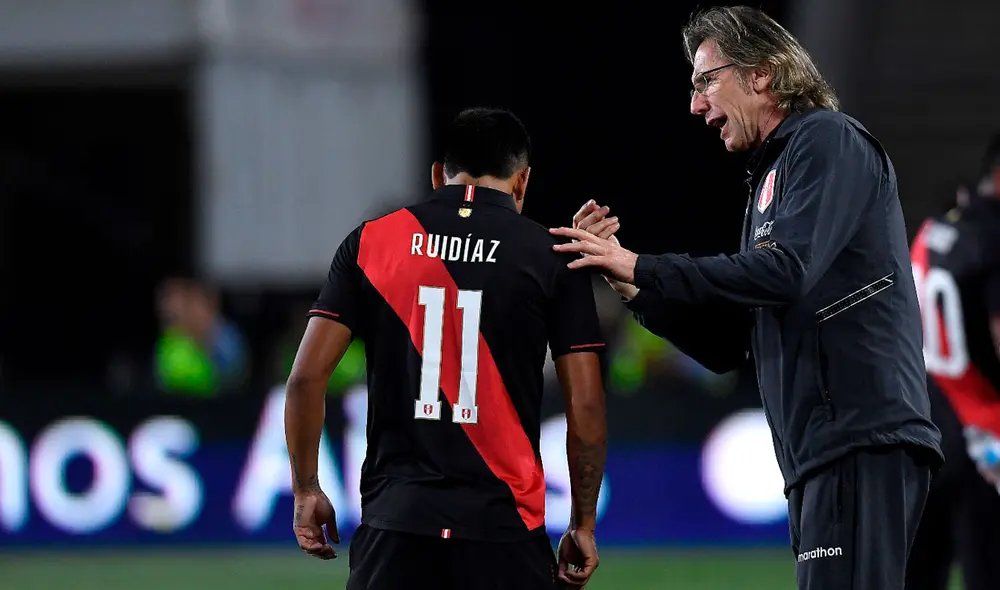 Raúl Ruidíaz fue titular en el empate entre Perú y Paraguay. Foto: AFP Raúl Ruidíaz fue titular en el empate entre Perú y Paraguay. Foto: AFP