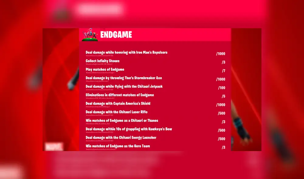 Fortnite Avengers Endgame: todas las skins y desafíos del nuevo evento de Avengers [VIDEO]
