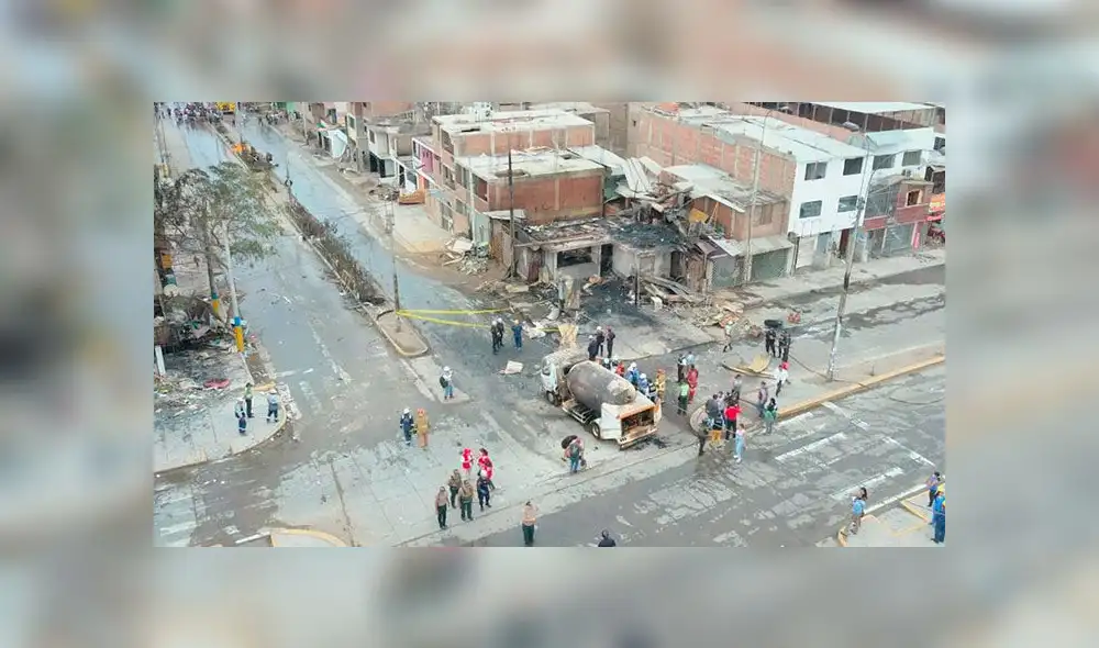 Fallece una adolescente por quemaduras que sufrió tras incendio en Villa El Salvador. Créditos: Flavio Matos / La República.