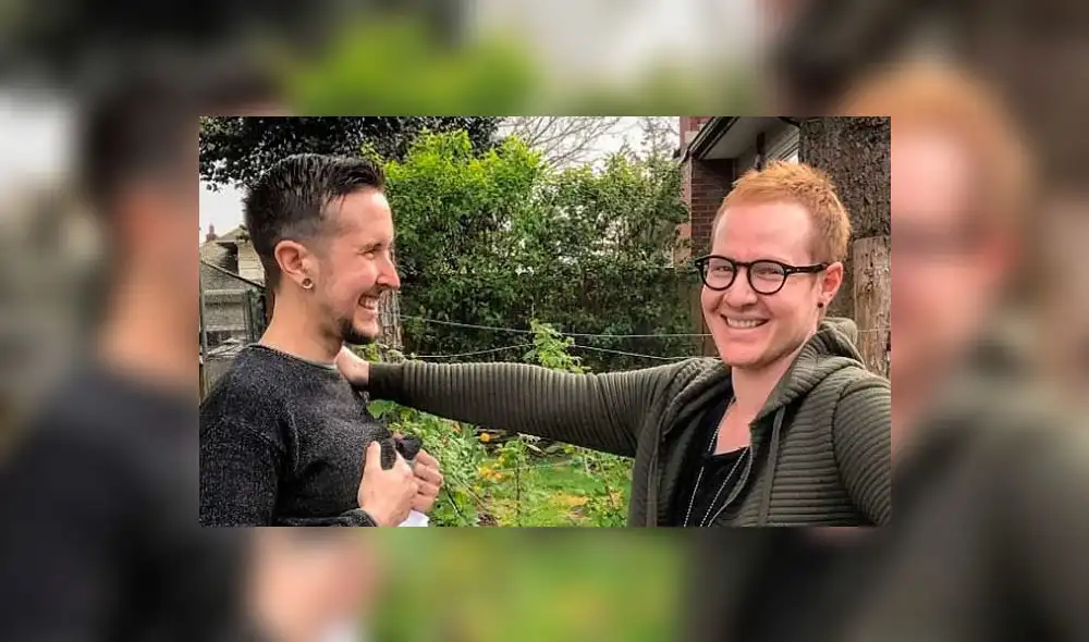 Hombre transexual queda embarazado de su esposo