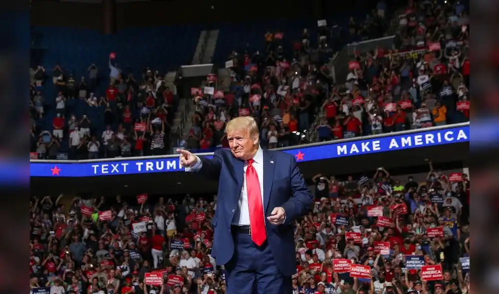 Trump inició su campaña electoral ofreciendo un mitin en Tulsa, Oklahoma. (Foto: Business Insider)