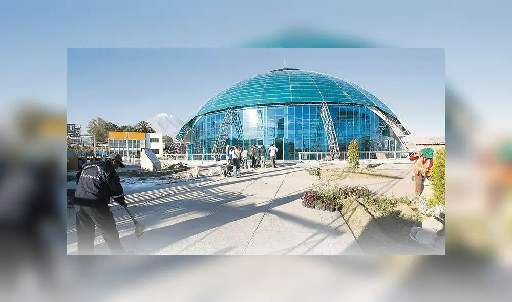 Municipio de Arequipa obligado a retirar domo verde