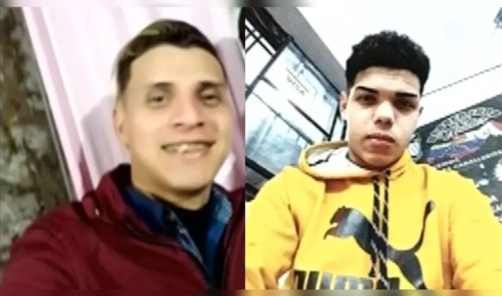 Moisés Mendoza Peraza y Ángel Gabriel Boada García son los sindicados por el agraviado. (Foto: Captura de video / América Noticias)