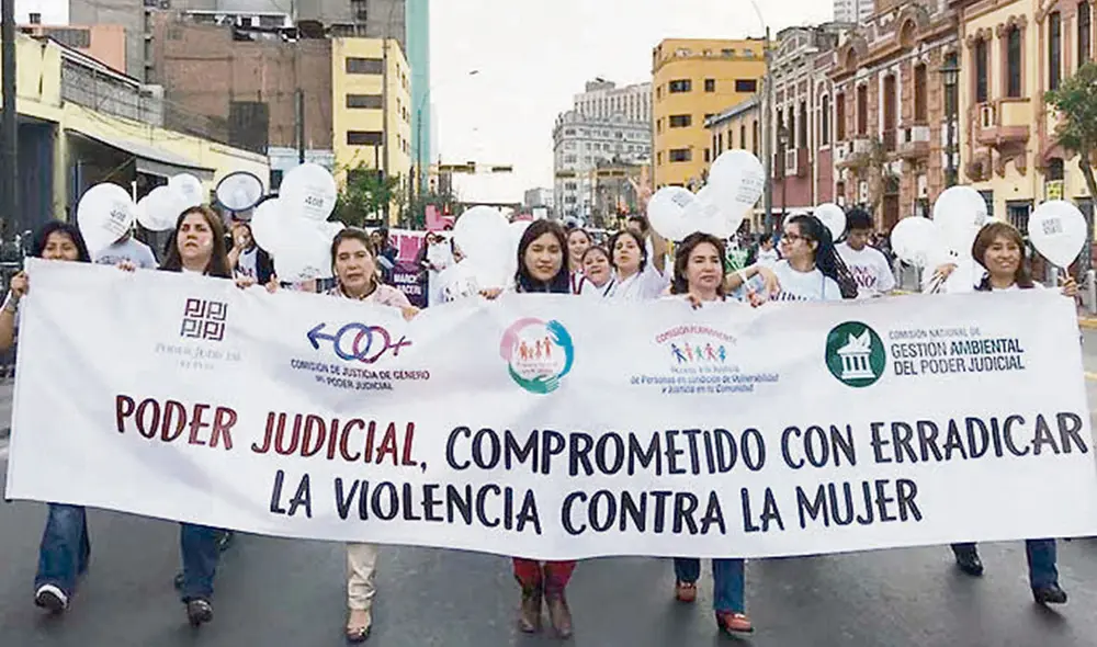 Apuesta. La titular del PJ es una convencida del enfoque de género dentro de la institución. Foto: Poder Judicial Apuesta. La titular del PJ es una convencida del enfoque de género dentro de la institución. Foto: Poder Judicial
