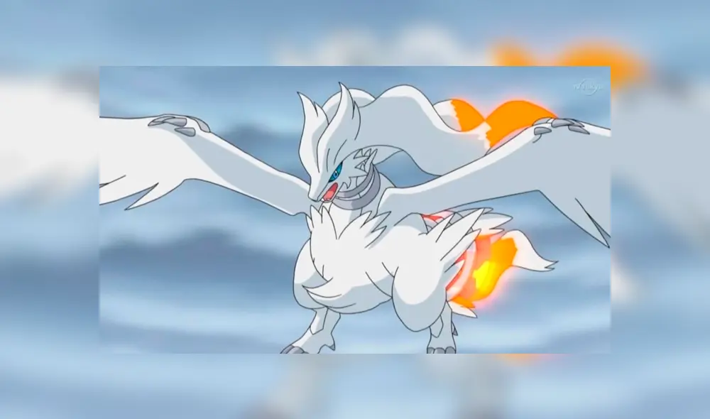 Reshiram es un legendario de tipo dragón/fuego y tiene tres debilidades.