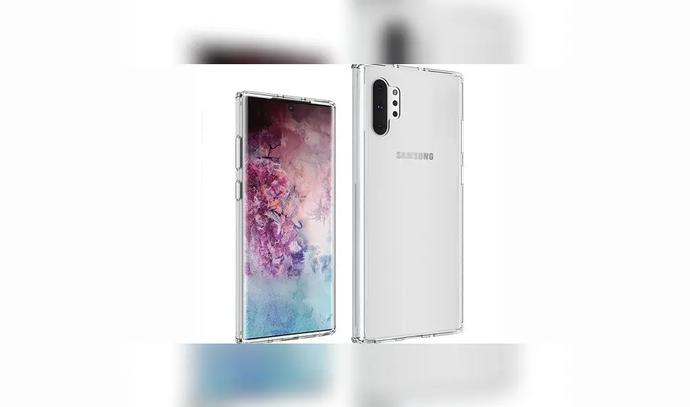 Samsung Galaxy Note 10 Pro añade una cuarta cámara, en este caso ToF.