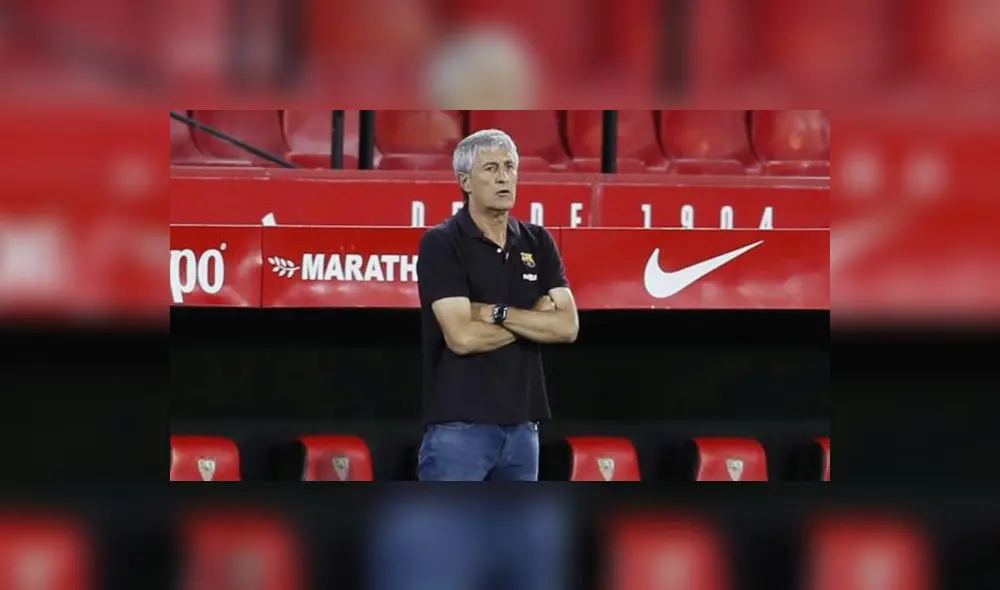 Quique Setién. Foto: Marca