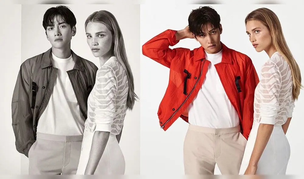 Ji Chang Wook en la sesión de fotos para Calvin Klein Ji Chang Wook en la sesión de fotos para Calvin Klein