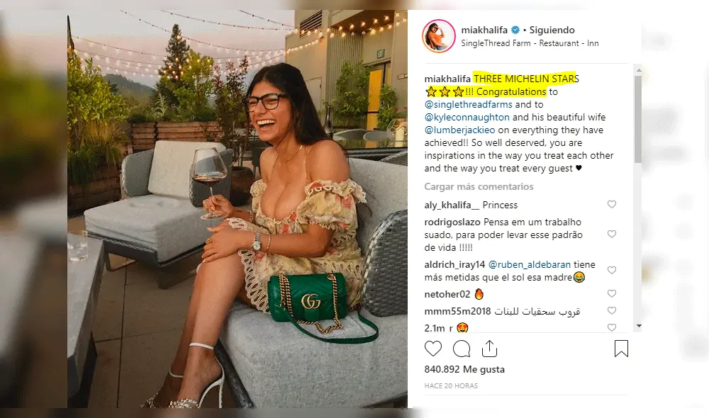 ¿Mia Khalifa cambia a su chef Robert Sandberg por otro amante de la cocina?