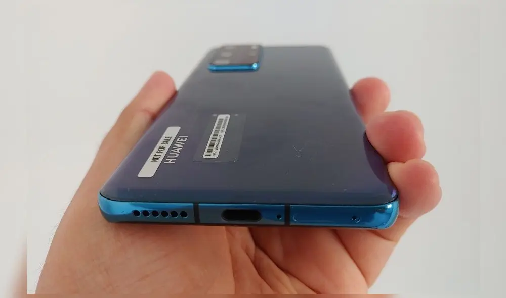 Vista del Huawei P40 Pro.