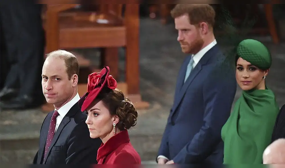 Los duques de Sussex llegaron al Reino Unido para las festividades del día de la Mancomunidad de Naciones. (Foto: AFP) Los duques de Sussex llegaron al Reino Unido para las festividades del día de la Mancomunidad de Naciones. (Foto: AFP)