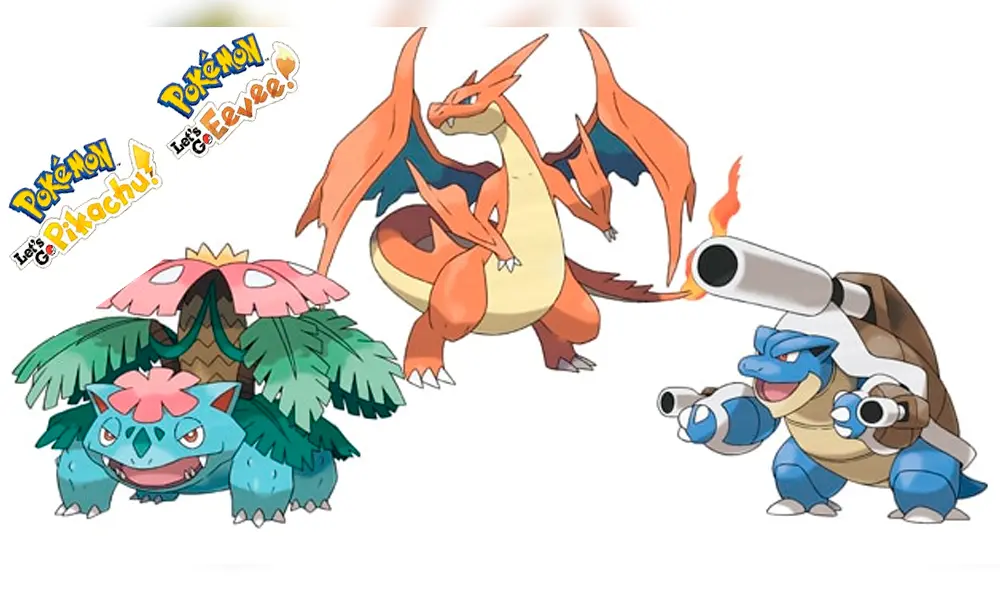 Pokémon Let's Go confirma el regreso de las mega evoluciones [FOTOS]