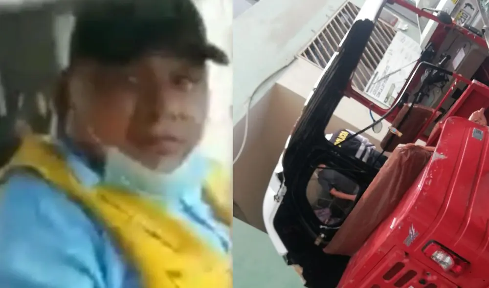 El inspector hirió a los pasajeros tras volcar el vehículo. Ciudadanos exigen justicia. Foto: captura de video El inspector hirió a los pasajeros tras volcar el vehículo. Ciudadanos exigen justicia. Foto: captura de video