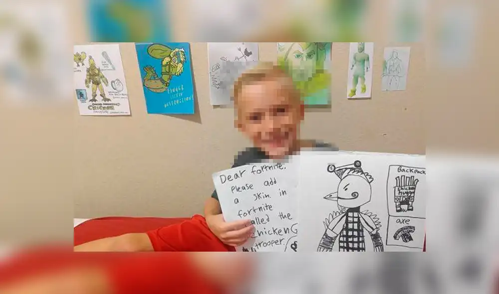 Fortnite: The Chicken Trooper, skin creada por niño, llega al battle royale [FOTOS]