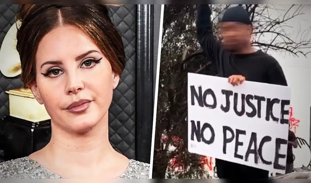 Lana del Rey recibe duras críticas en Instagram por exponer rostros de los manifestantes por el asesinato de George Floyd