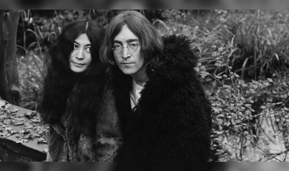 John Lennon y Yoko Ono. John Lennon y Yoko Ono.
