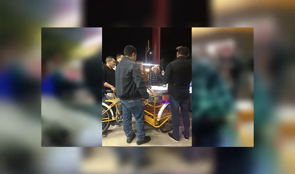 En Facebook, un anciano obtuvo la ayuda de un joven al difundir su caso y logró vender toda su mercancía.