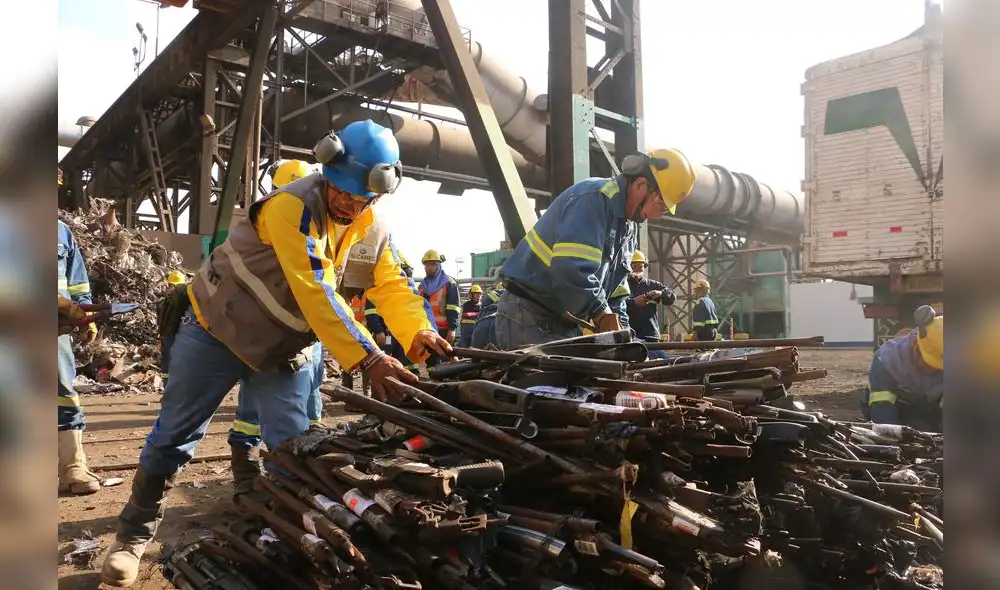 Sucamec: Cambian armas de fuego por minigimnasios urbanos en Chimbote