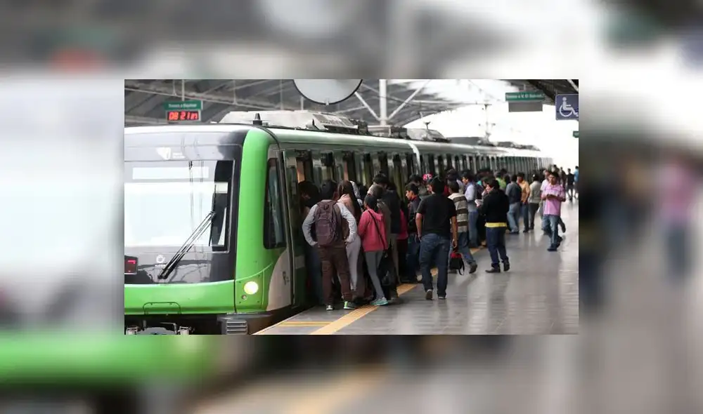 Estación del Metro de Lima.