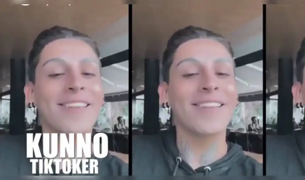 Guillermo Kunno es un joven de 20 años que creó una de las tendencias más populares de Tik Tok: la ‘Kunno caminata'. (Foto: Captura América TV)